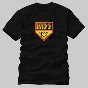 Kiss,Army Logo Tshirt/
