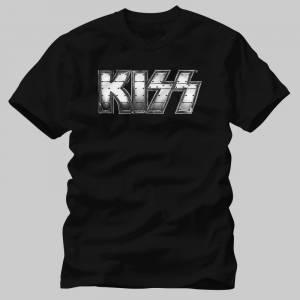 Kiss,Heavy Metal Logo Tshirt