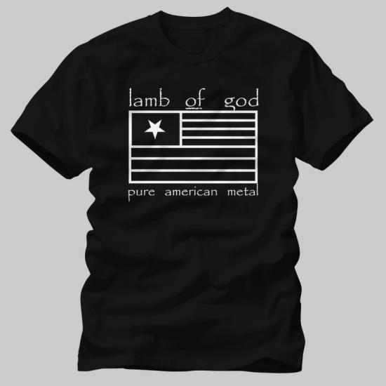 Lamb Of God,Pure American Metal,Music Tshirt