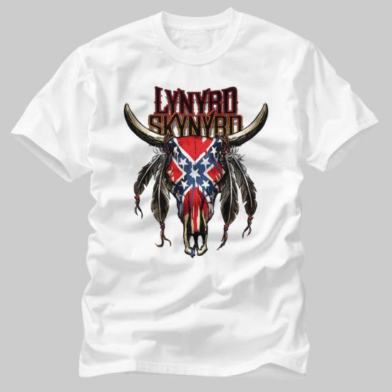 Lynyrd Skynyrd,Indian Flag,Music Tshirt/