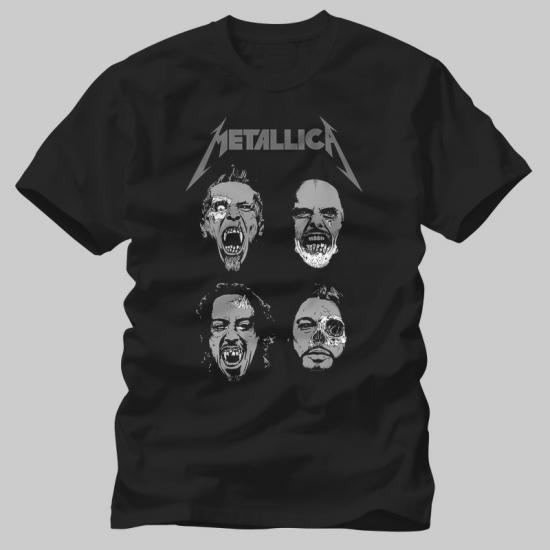 Metallica, Face Group Tshirt