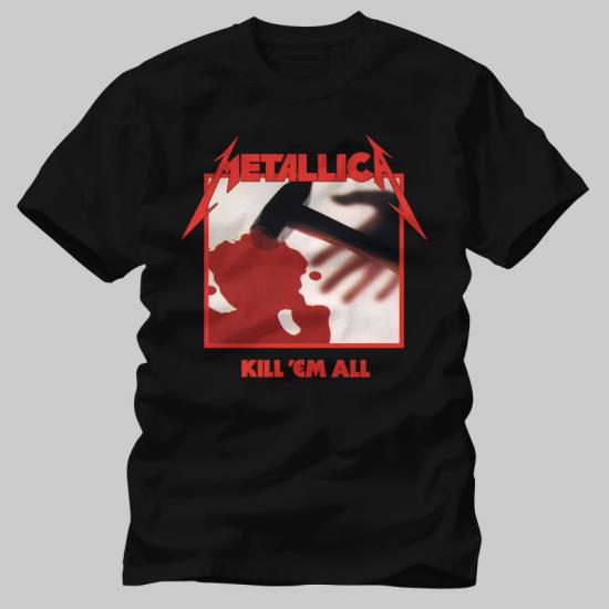 Metallica,Kill Em All,Music Tshirt