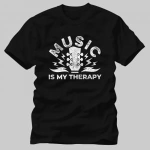 Music Is My Therapy Tshirt/