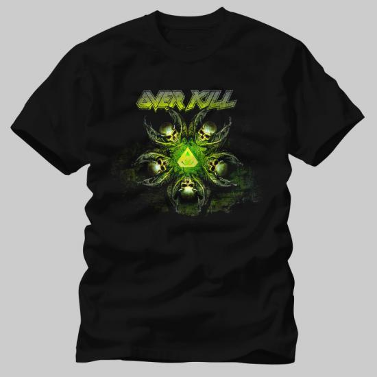 Overkill,The Wings Of War,Music Black Tshirt/