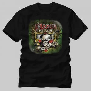Saxon,Live To Rock Tshirt