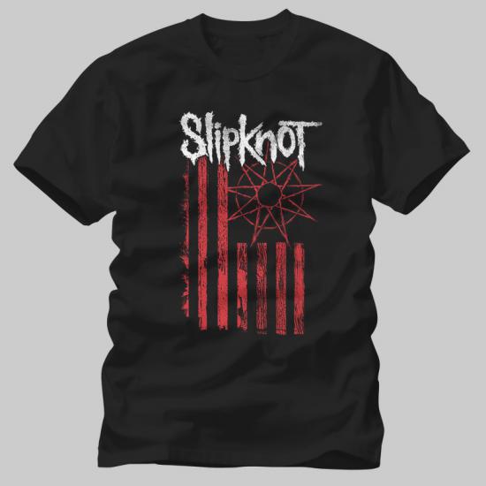 Slipknot, 9 Point Flag Tshirt/