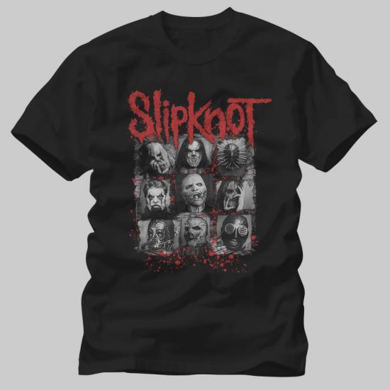 Slipknot,Bloody Masks,Music Tshirt/