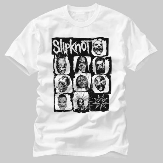 Slipknot,Masks Summer Tour 2016 Tshirt