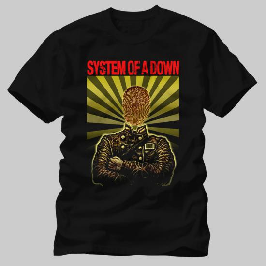 System Of A Down,Soldier,Music Tshirt/