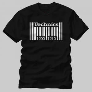 Technics Barcode Tshirt