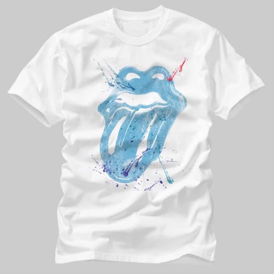 The Rolling Stones, Paint Splatter Tongue Tshirt
