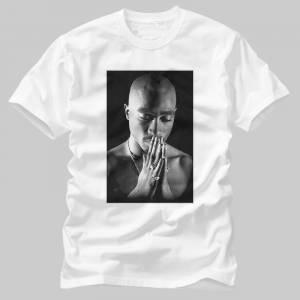 Tupac,Hail Merry Hip Hop Music Tshirt/