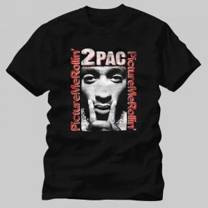 Tupac,Picture Me Rollin Tshirt/