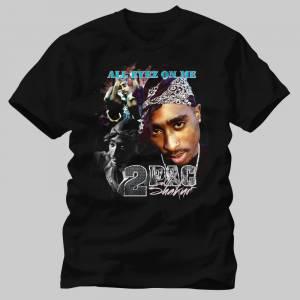 Tupac,Shakur,Retro Collage Tshirt/