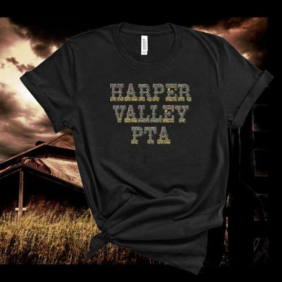 Harper Valley PTA Tshirt,Country Music Tshirt, Vintage Country Music Tshirt