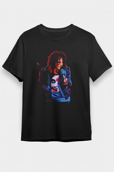 Alice Cooper,Music Band ,Unisex Tshirt 40/