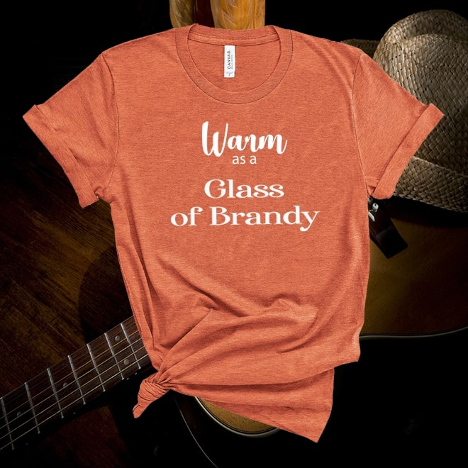 David Allan Coe tshirt, Warm as a Glass of Brandy, Country Music tshirt