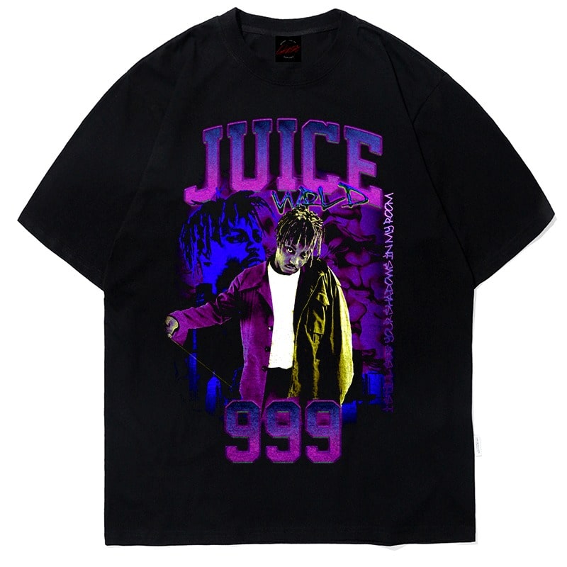 Juice Wrld Tshirt,Hip Hop,Rap,Legends Never Die,Black Tshirt