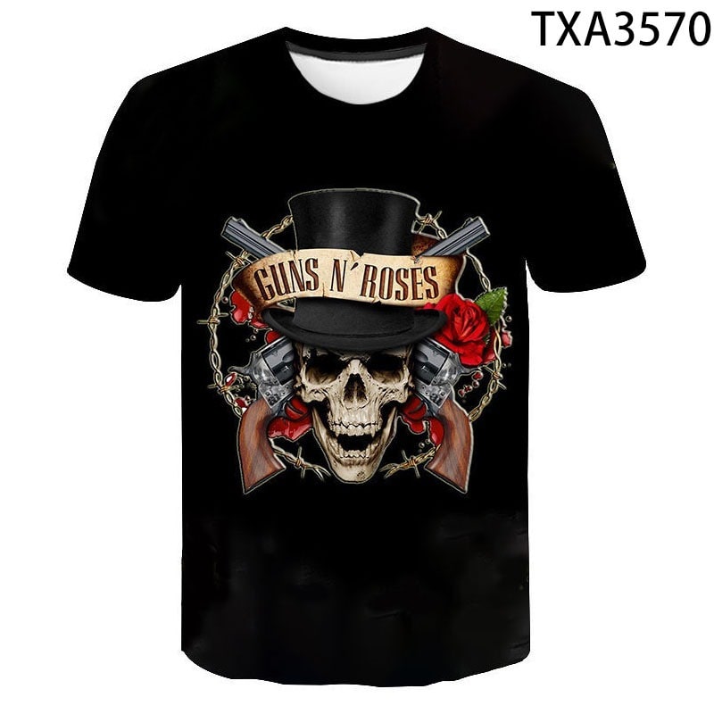 Guns N Roses,Rock,Live and Let Die Tshirt/