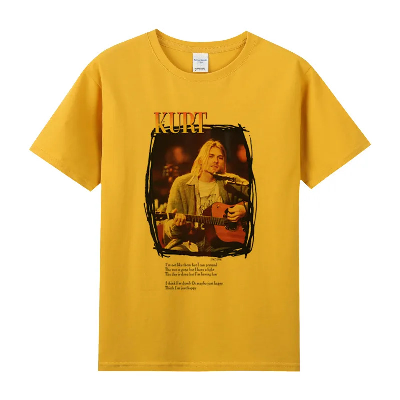 Kurt Cobain, Nirvana T shirt,Rock Band T shirt