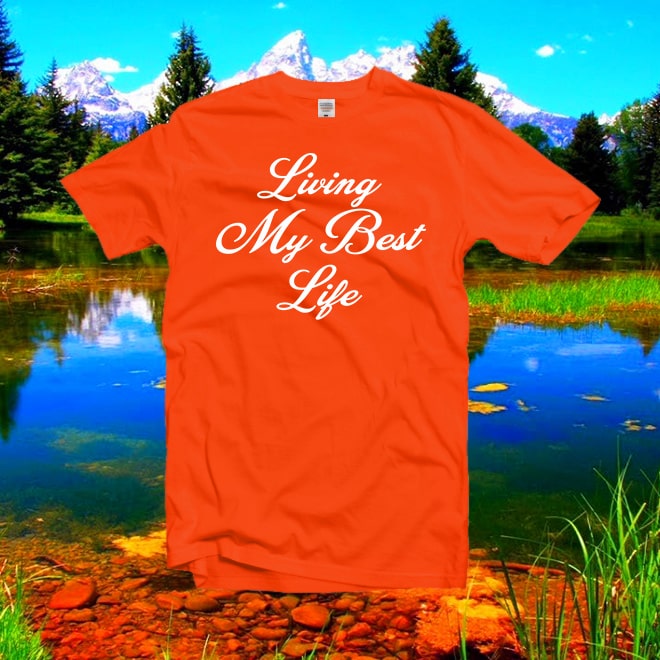 Living my best life Tshirt,Living my best life shirt,travel shirt,positive vibe shirt/