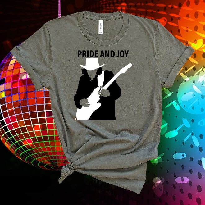 Stevie Ray Vaughan Tshirt, Pride And Joy Tshirt