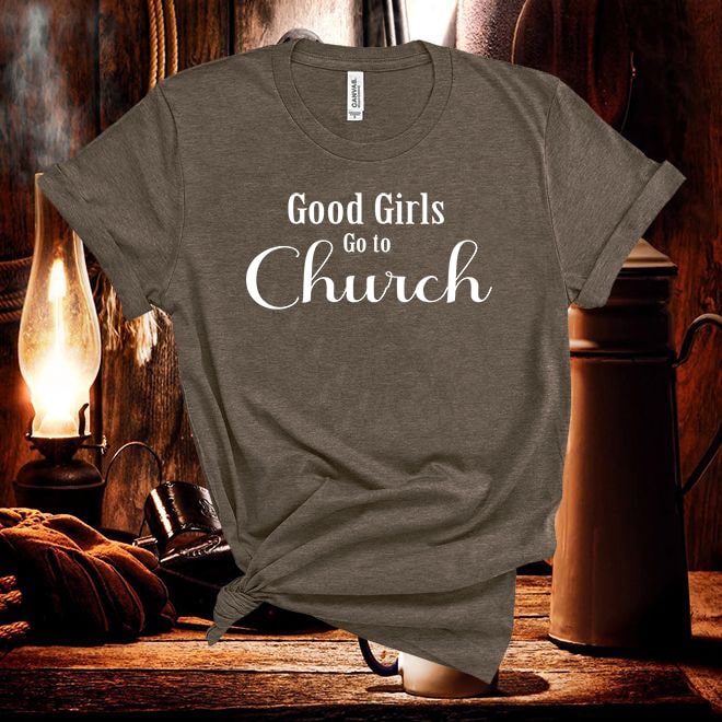 Eric Church country music singer T shirts, Good Girls Go to Church merchandise