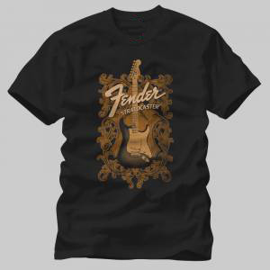 Fender Stratocaster Instruments Classic Guitars Tshirt
