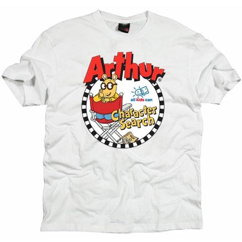 Arthur n Dw Cartoon T shirt