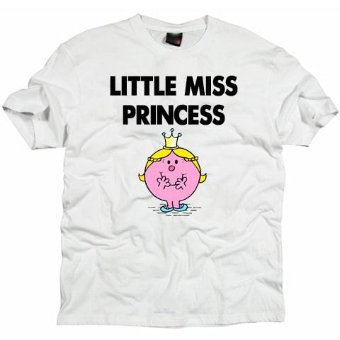 Little Miss Princess Cartoon T shirt