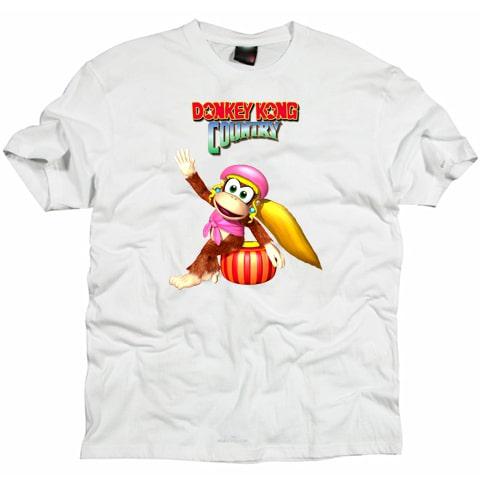 Super Mario Dixie Kong Dkrds Cartoon T shirt