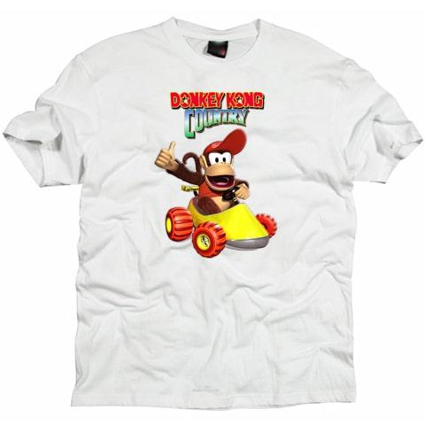 Super Mario Diddy Kong Cartoon T shirt