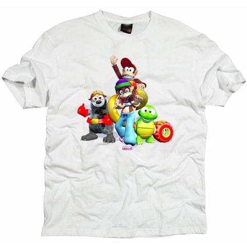 Super Mario Tiny Diddy Cartoon T shirt