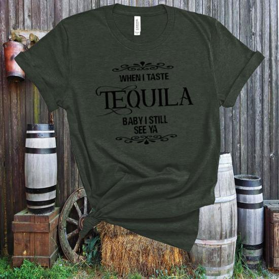 Dan and  Shay Tshirt, When I Taste Tequila Lyrics T-Shirt,Concert Tshirt/