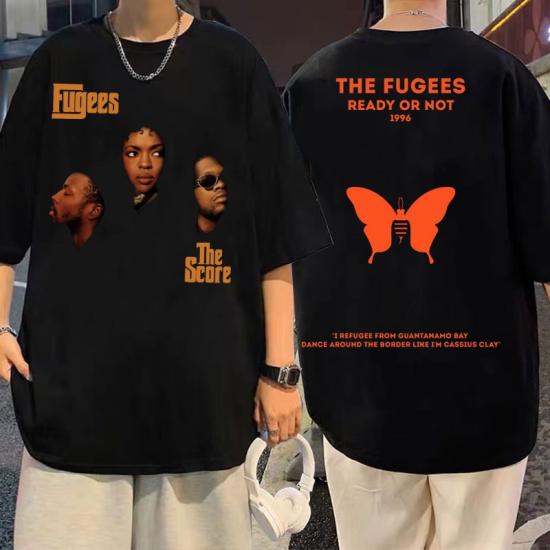 The Fugees Tshirt,Ready or not,Hip Hop Band Tshirt