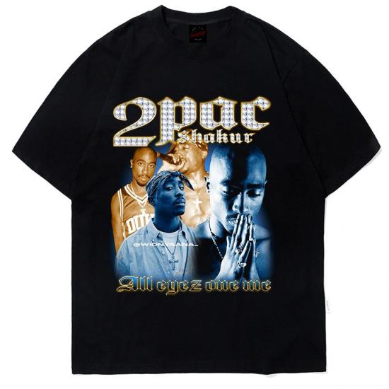 2-Pac,All Eyes On Me,Hip Hop,black Tshirt