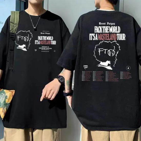 Brent Faiyaz It’s A Wasteland Tour Concert 2023 T shirt