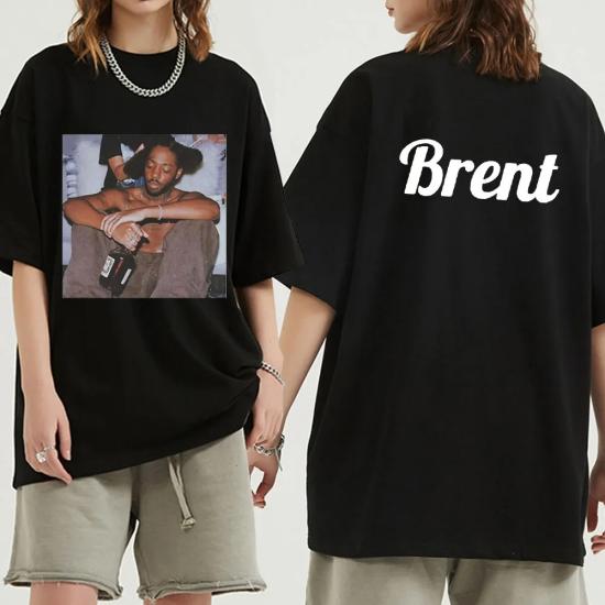 Brent Faiyaz Rap,Hip Hop T shirt/