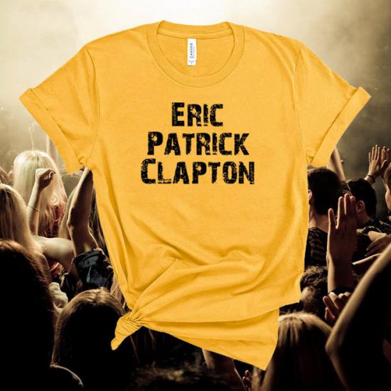 Eric ,Patrick Clapton,Music Line Up  Tshirt
