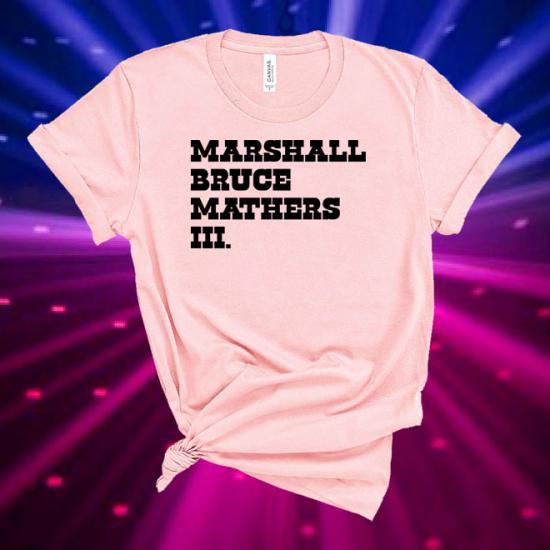 Marshall Bruce Mathers-iii,Music Line Up Tshirt