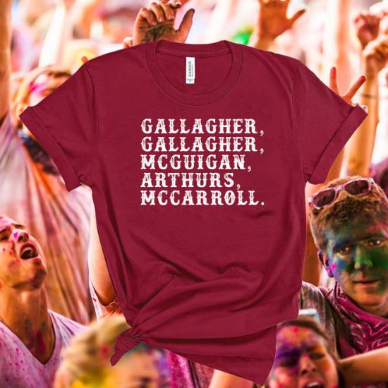 Oasis,Gallagher,Gallagher,McGuigan,Arthurs Tshirt