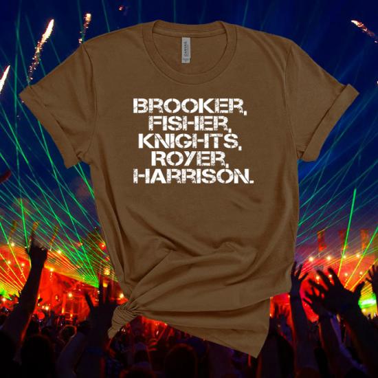 Procol Harum Tshirt,Brooker,Fisher,Knights,Royer,Harrison,Music Tshirt
