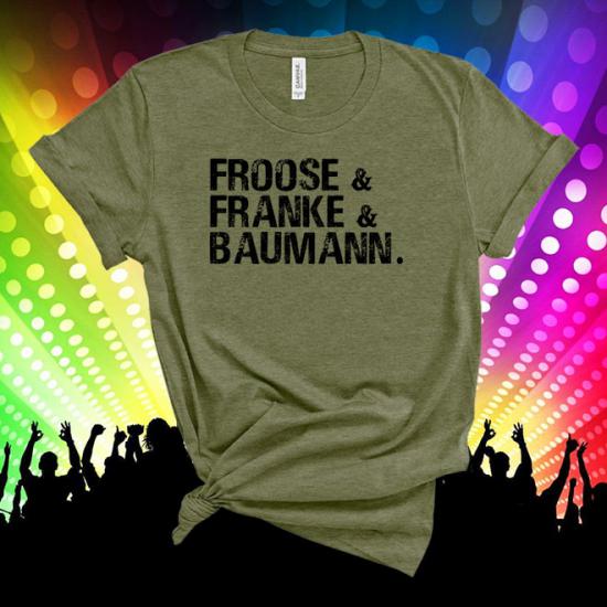 Tangerine Dream Tshirt,Froose,Franke,Baumann/