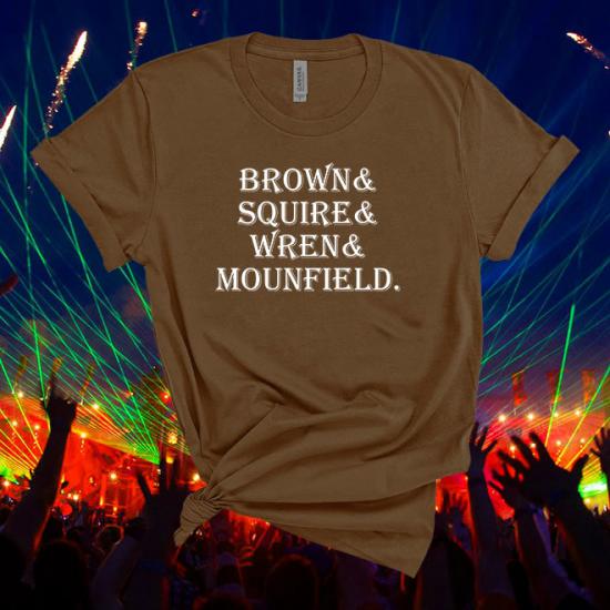 The Stone Roses,Brown,Squire,Wren,Mounfield,Music Tshirt/