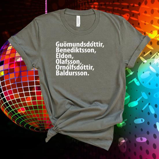 The Sugarcubes,Guömundsdottir,Benediktsson,Eldon,Olafsson Tshirt/