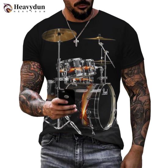 Drums Set Music Tshirt
