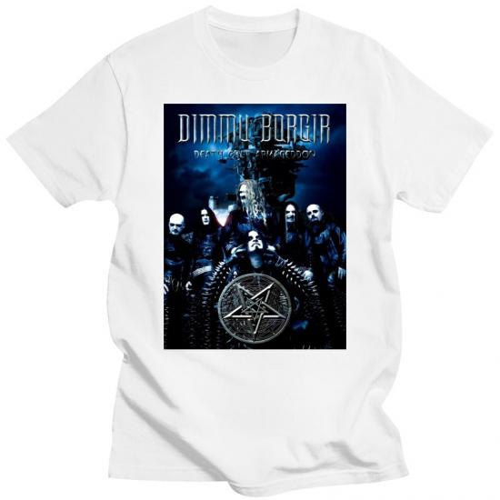 Dimmu Borgir, Death Cult,Symphonic Black Metal,White Tshirt