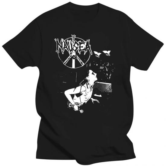 Nausea,Crust Punk Band,black Tshirt