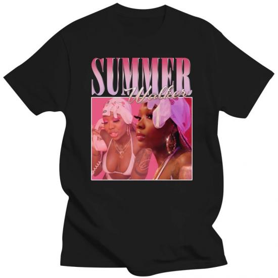 Summer Walker,R&B,Over It,black Tshirt