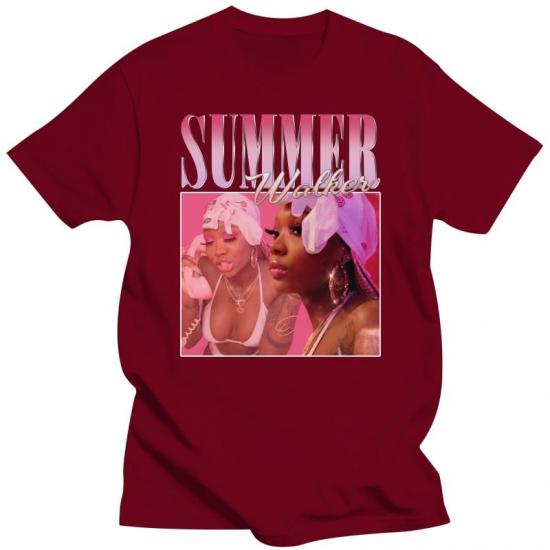 Summer Walker,R&B,Over It,red Tshirt